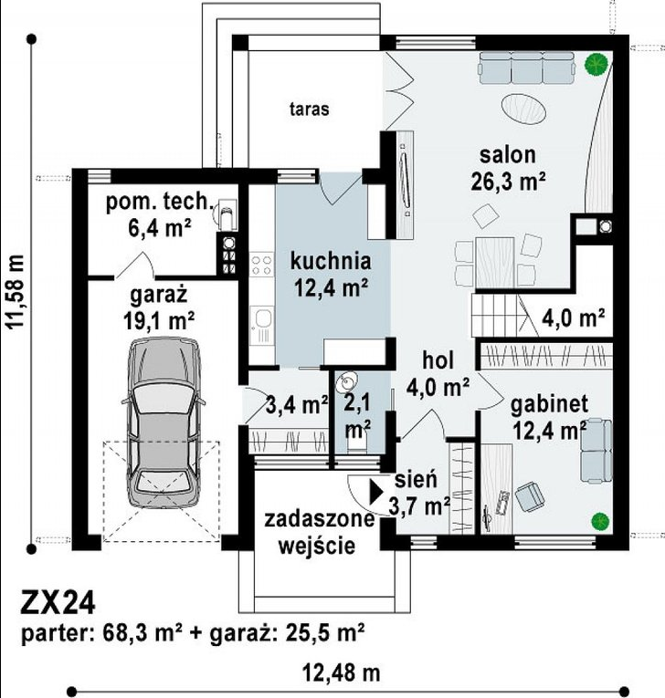 Zx24 проект дома